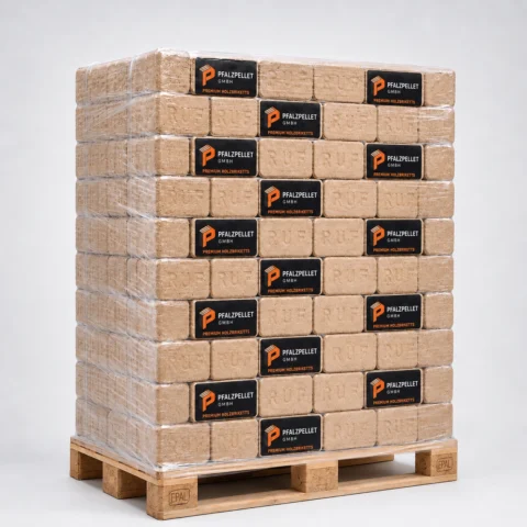 Hardcubes Premium – Hartholzbriketts – Palette 960 kg