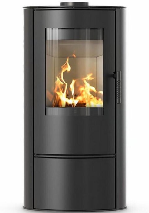 ILDNORD LOKI Kaminofen 5,5 kW – Stahl Schwarz