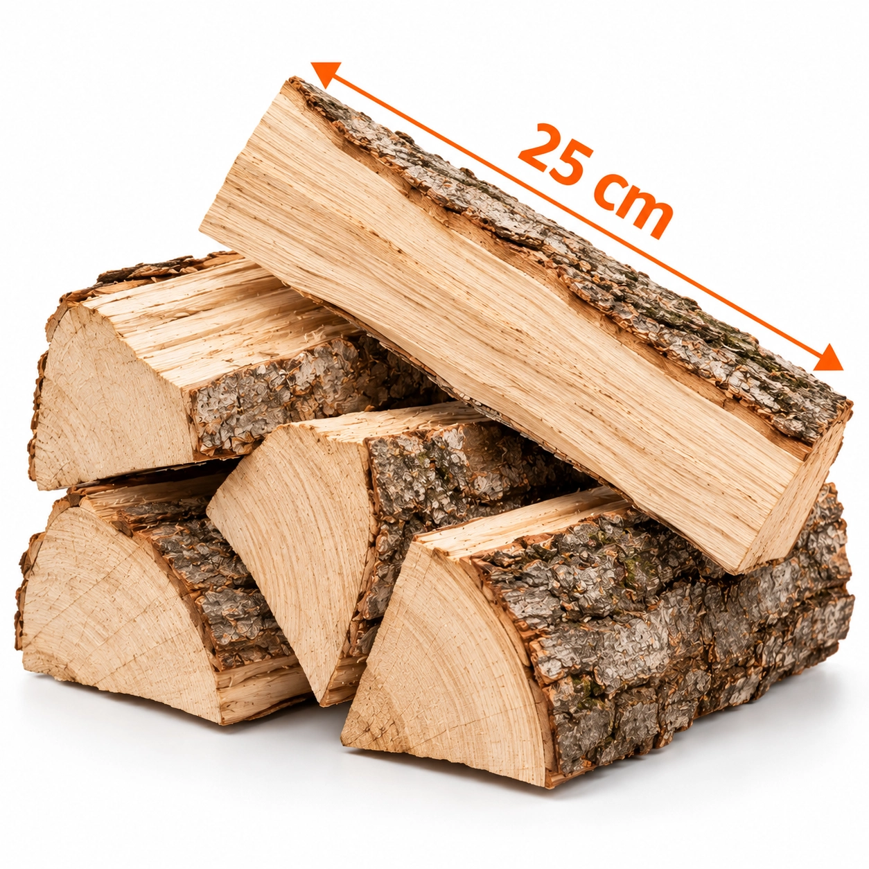 Brennholz Esche 25 cm, kammergetrocknet – 1 RM – Bild 2