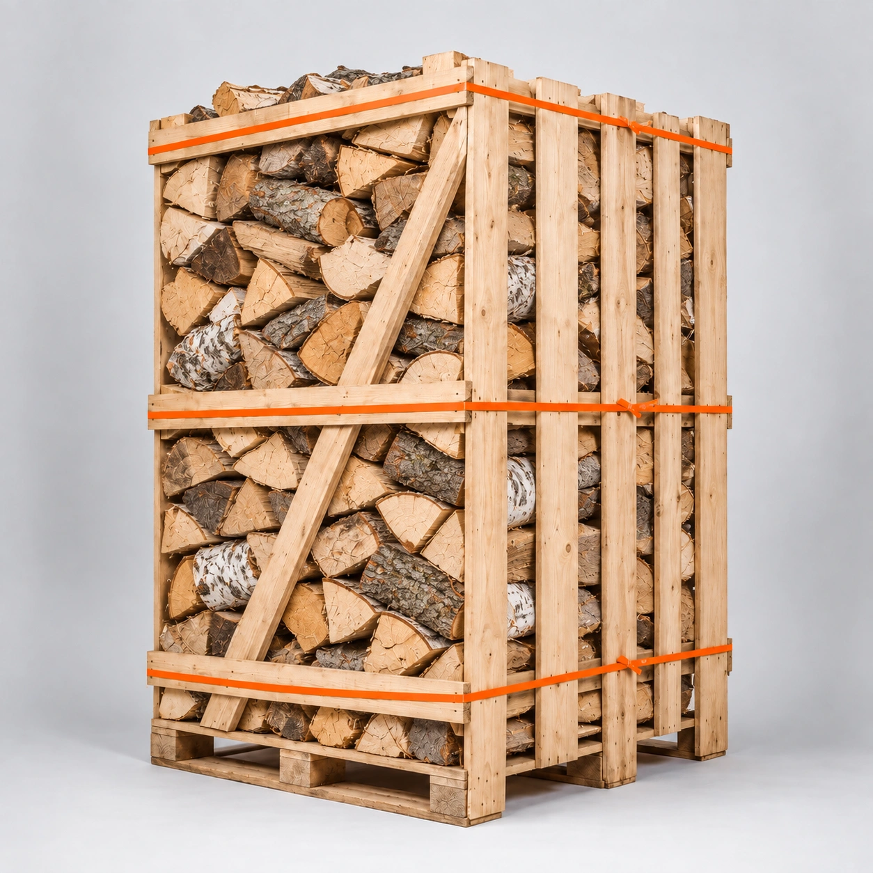 Brennholz Hartholz-Mix / Laubholzmix 30–33 cm, kammergetrocknet – 1 RM